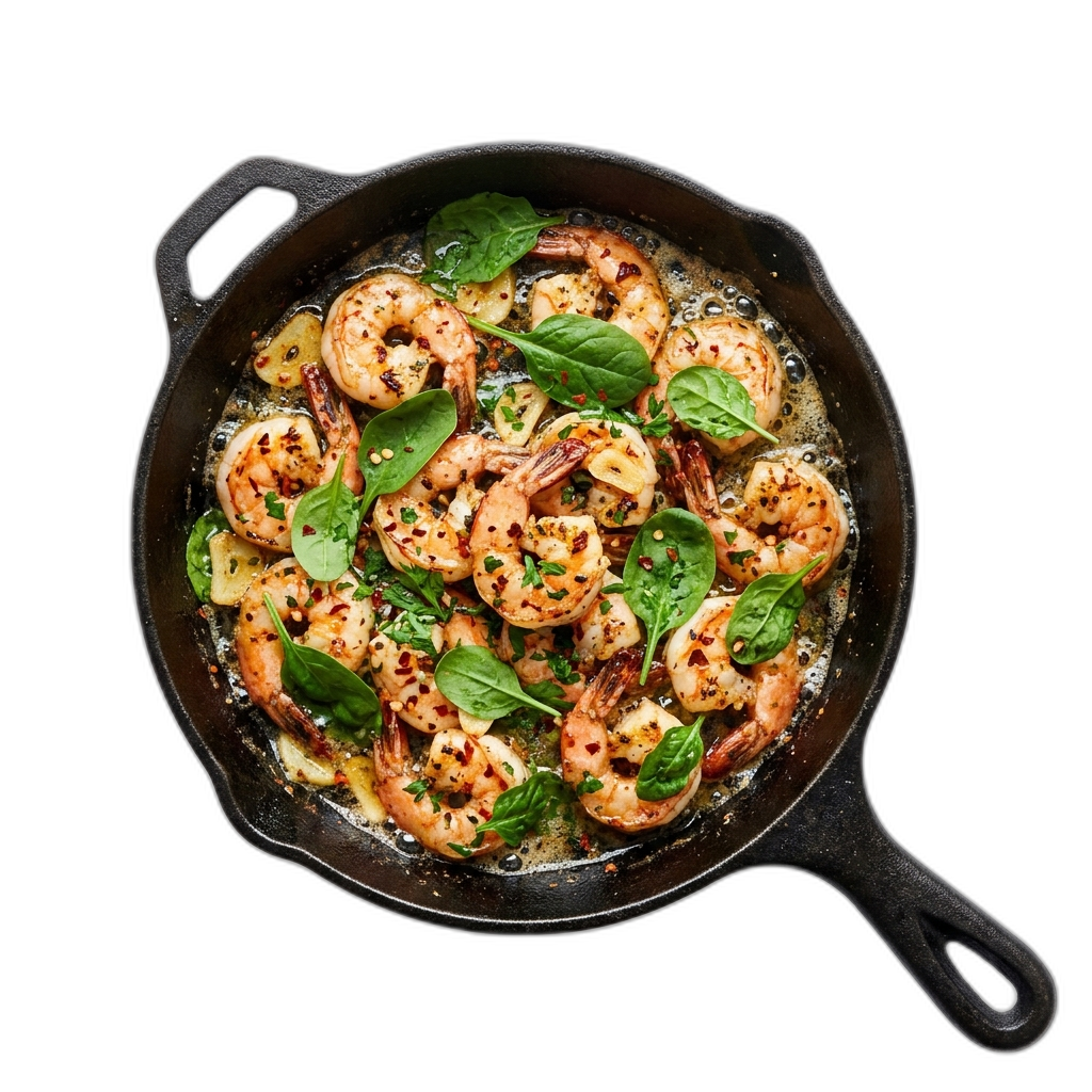 Pil Pil Prawns